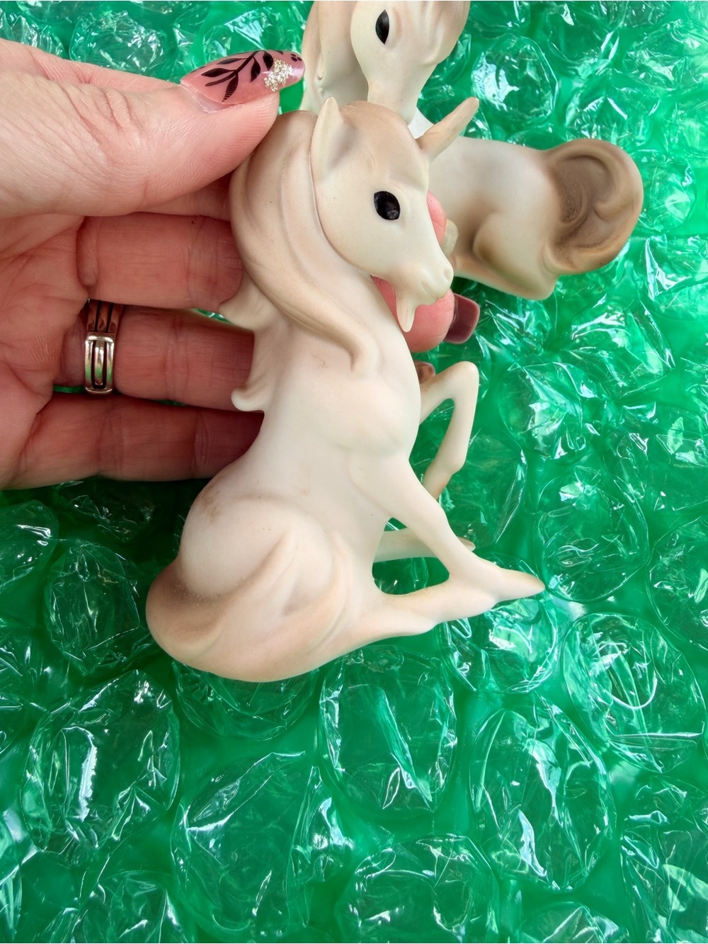 Josef Originals Unicorn Figurines: Unicorns, Set of 2 - Picture 3 of 10